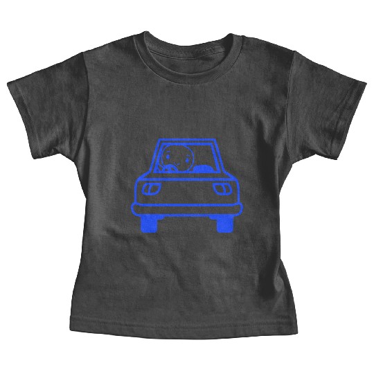 Bird Car Driving Driver's License Mobile Road Cool Baby Tees