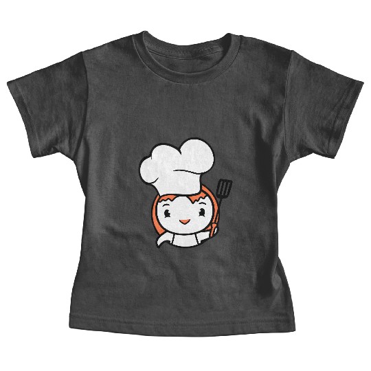 Bird Chef Cap Duck Delicious Hungry Eat Sweet Cute Baby Tees