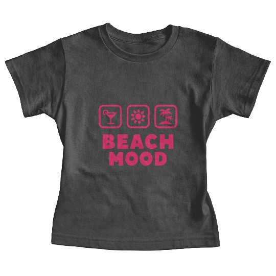 Beach Mood Summer Sun Sea Vacation Cocktail Baby Tees