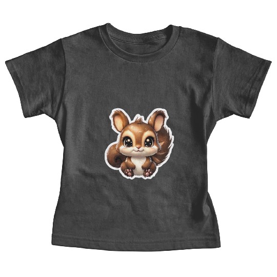 Kawaii Squirrel Baby Tees