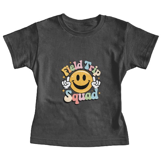 School Field Trip Squad Teacher Baby Tees
