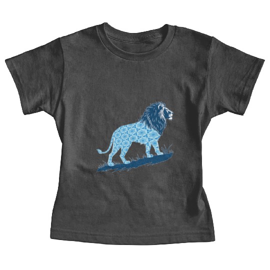 Star of David Pattern 2 Lion of Judah Baby Tees
