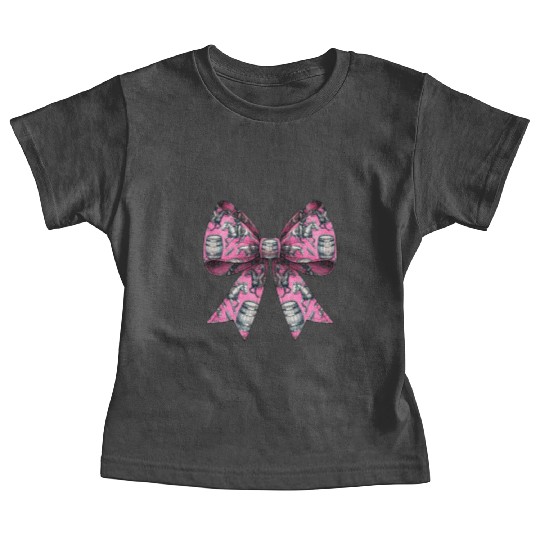 Coquette Bow Barrel Racer Barrel Racing Rodeo Baby Tees