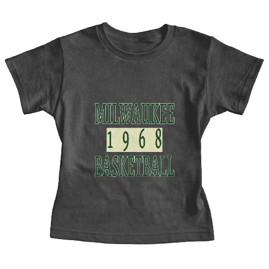 Milwaukee Basketball 1968 Classic Baby Tees
