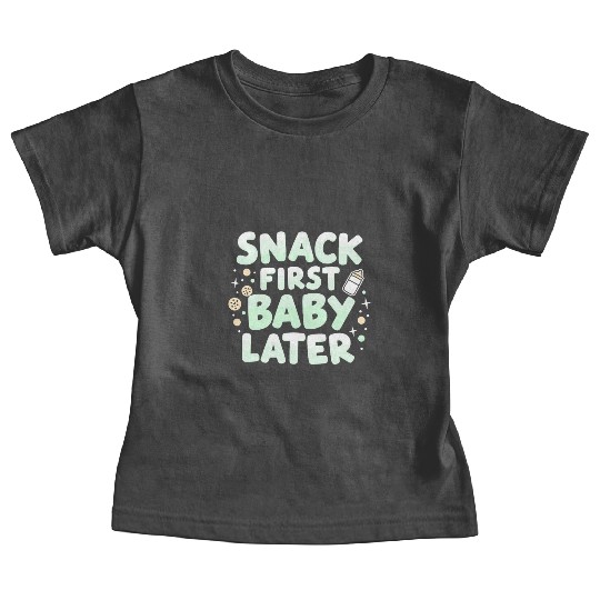 Pregnancy Cravings Funny Maternity Food Baby Bump Baby Tees