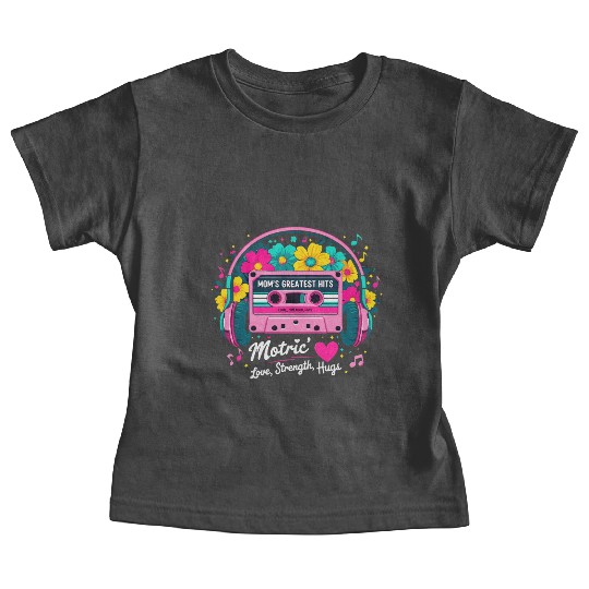 Retro Mom Mixtape Baby Tees - Mother’s Day Nostalgia