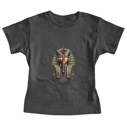 Pharaoh's Majesty Graphic Baby Tees - Ancient Egyptian A