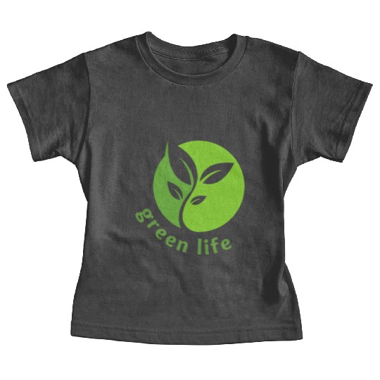 Green Life – Eco-Friendly Nature Leaf Baby Tees