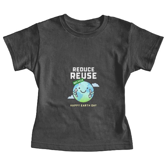 earth day Baby Tees design creator for a recyclin