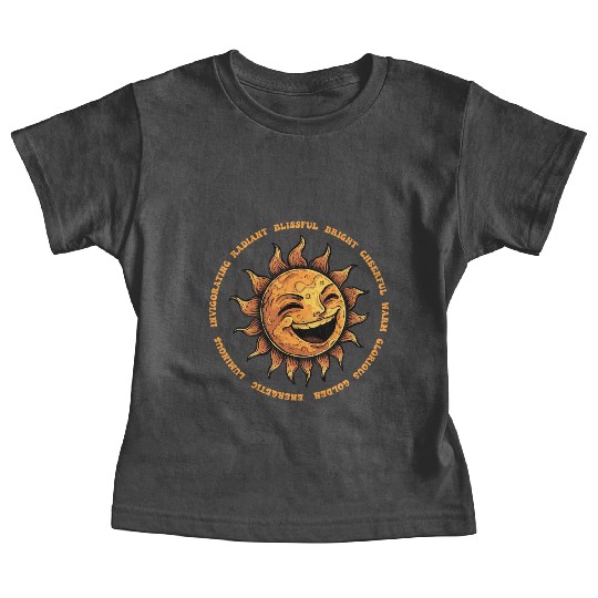 Positive Vibes Summer Baby Tees – Radiant Sun