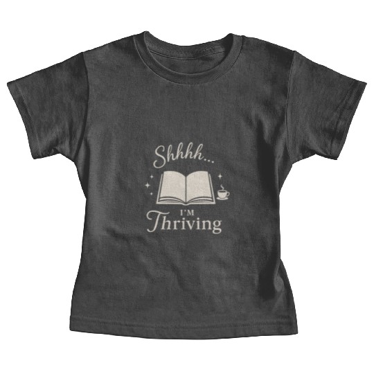 Library Nerd Book Lover Introvert Quiet Life Baby Tees