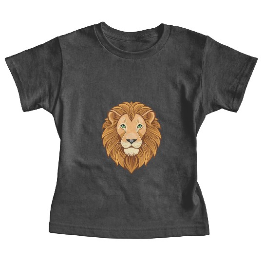 lion head logo Baby Tees