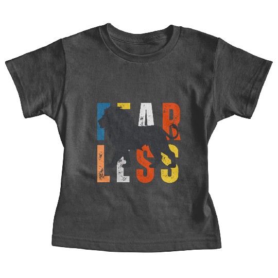 Fearless Lion Head Baby Tees– Power, Pride & Strength