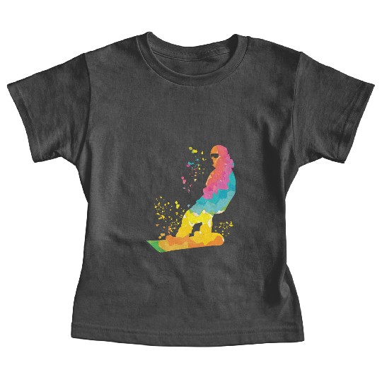 Snowboarder Snowboard Snowboarding Baby Tees