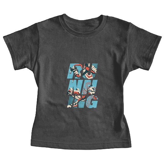 "Dynamic Running Baby Tees"