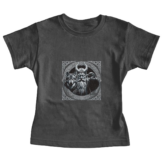 Viking Warrior Man Odin Thor Norman Walhalla Baby Tees