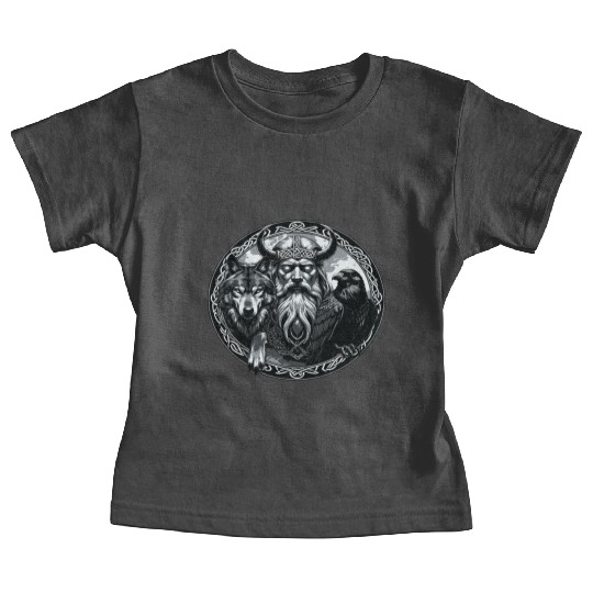 Viking Warrior Man Odin Thor Norman Walhalla Baby Tees
