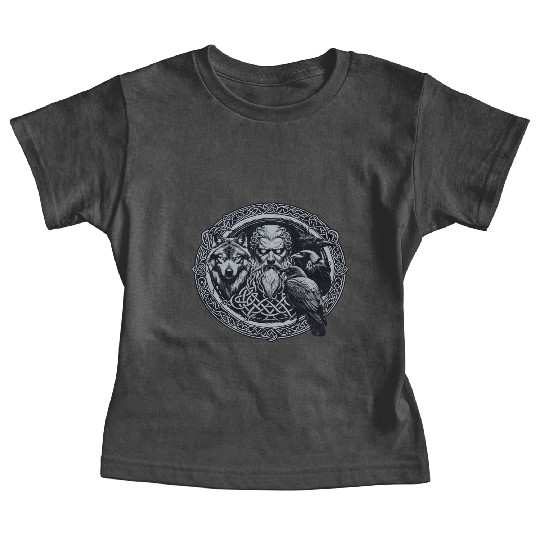 Viking Warrior Man Odin Thor Norman Walhalla Baby Tees