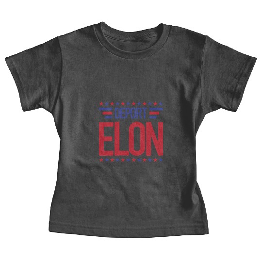 Deport Elon Musk Bumper Anti Fascist Baby Tees