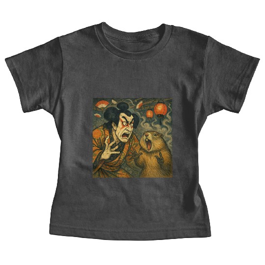 Kabuki Showdown – The Ultimate Scream-Off Baby Tees
