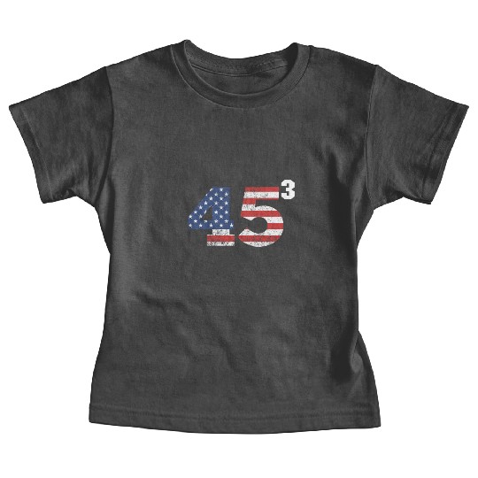 Trump 2028 45³ President Trump '28 45 Cubed45³ swe Baby Tees