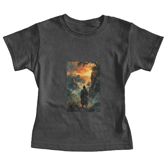 Twilight Ronin Solitude at the Edge Baby Tees