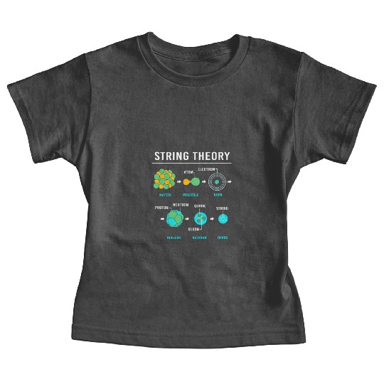 Quantum Physics Science String Theory Baby Tees