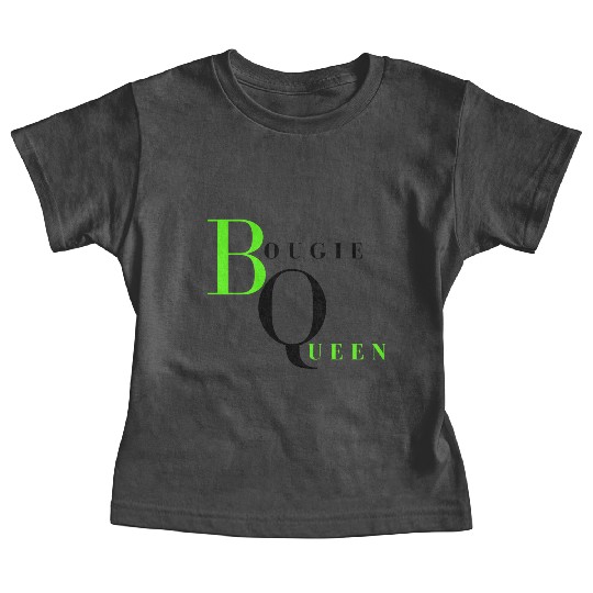 Bougie Queen Lime&Black Baby Tees