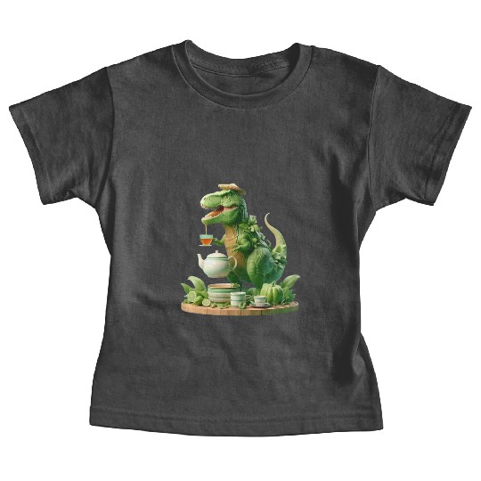 Baby Tees Tea Rex - Thé mignon et amusant Sticker