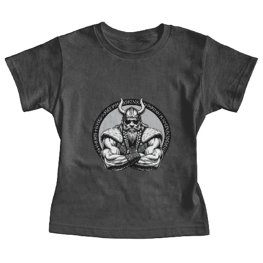 Viking Warrior Man Odin Thor Norman Walhalla Baby Tees