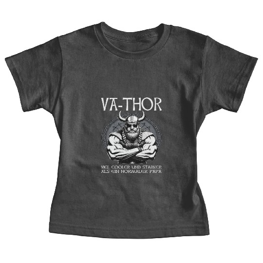 Viking Warrior Man Odin Thor Norman Walhalla Baby Tees