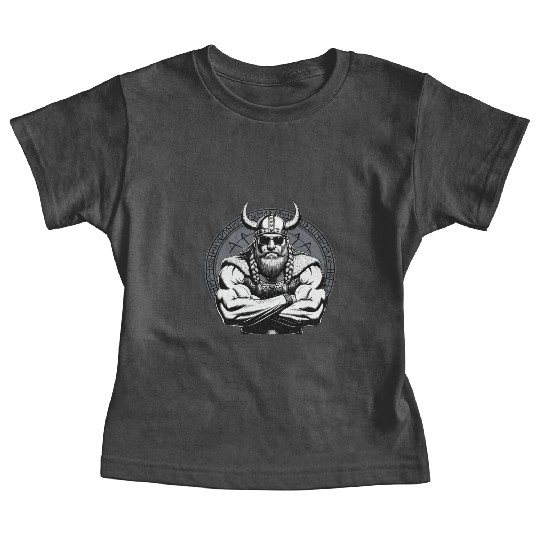 Viking Warrior Man Odin Thor Norman Walhalla Baby Tees