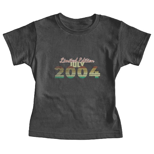 21st birthday Limited Edition SCR 07/2004 Baby Tees