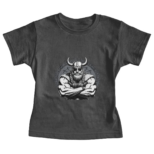Viking Warrior Man Odin Thor Norman Walhalla Baby Tees