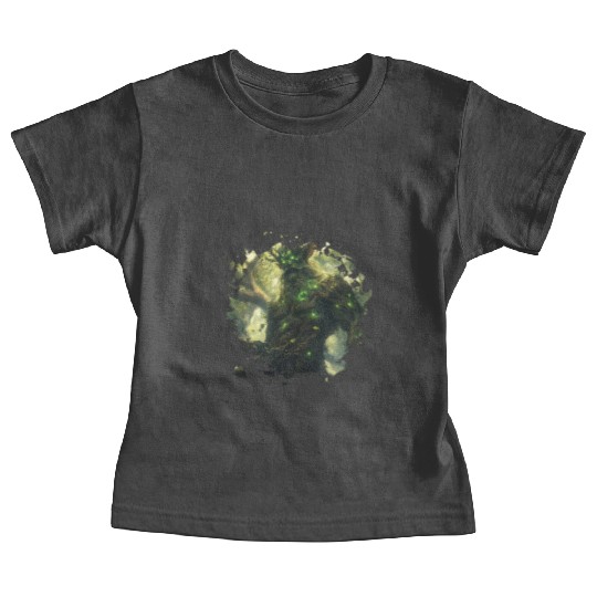 Mystic Forest Guardian in Enchanted Nature Style Baby Tees