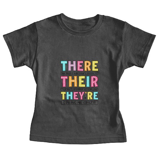 Funny Teacher Retro Teacher Baby Tees