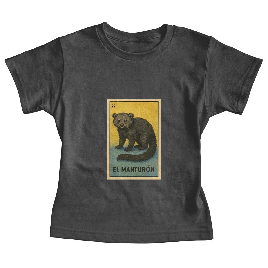 EL MANTURÓN - THE BEARCAT - LA LOTERÍA Baby Tees