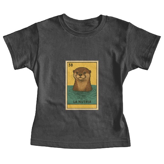 LA NUTRIA - THE OTTER - LA LOTERÍA Baby Tees
