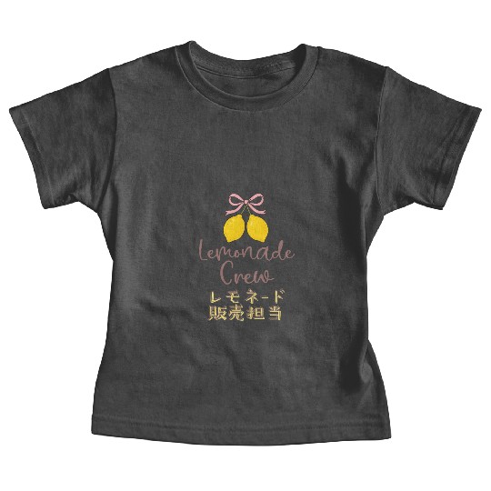 Lemonade Crew Coquette Bow Baby Tees