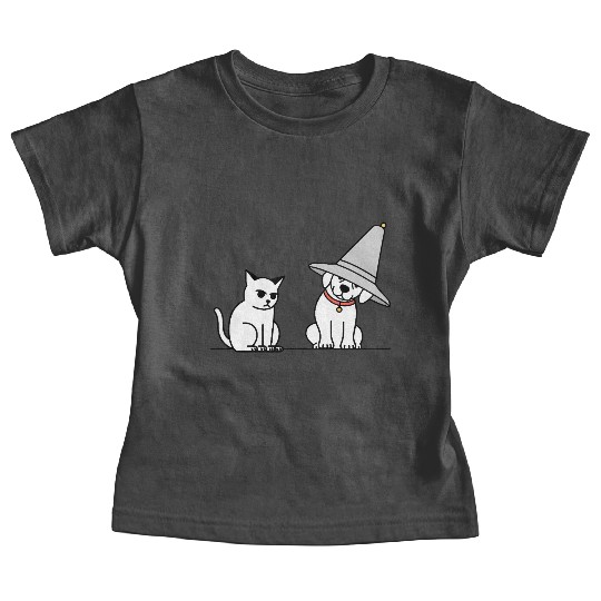 Grumpy Cat and Wizard Dog Baby Tees