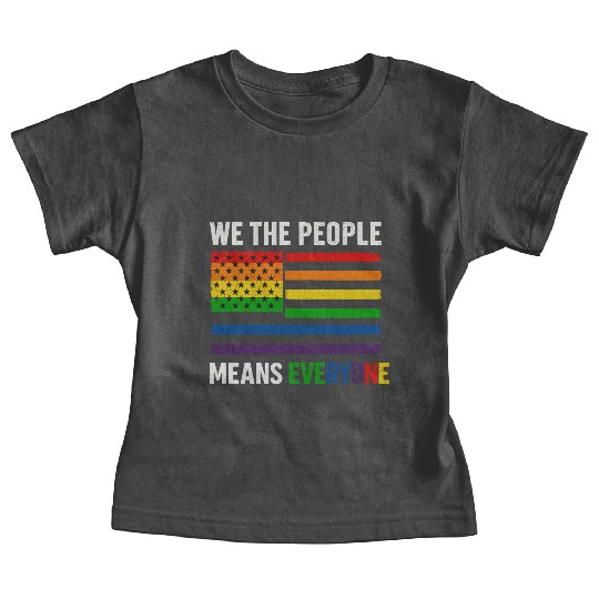 Everyone's Rainbow Flag Baby Tees