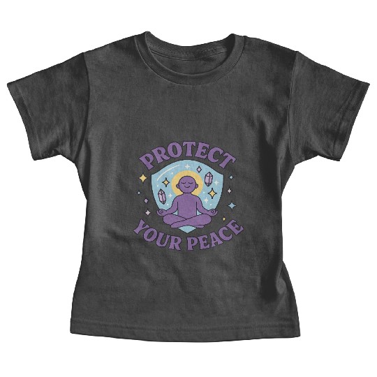 Protect Your Peace Meditation Zen Spiritual M Baby Tees