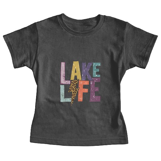 Lake Life bolt Baby Tees