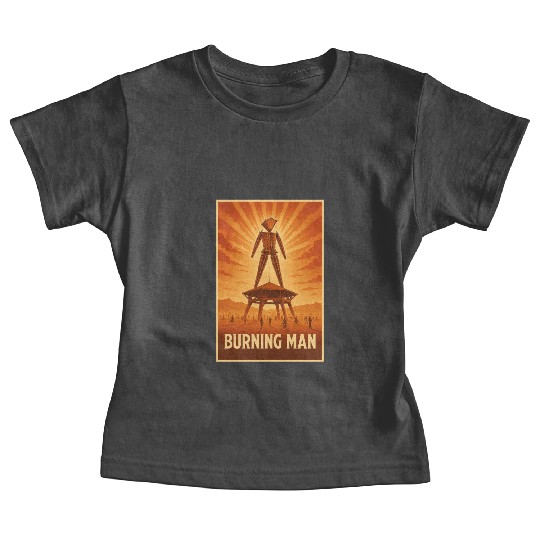 Burning Man Baby Tees
