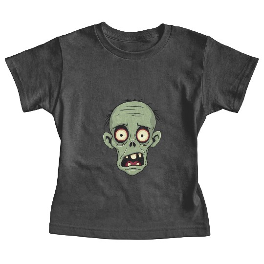 Dumb Zombie With Missing Teeth Baby Tees