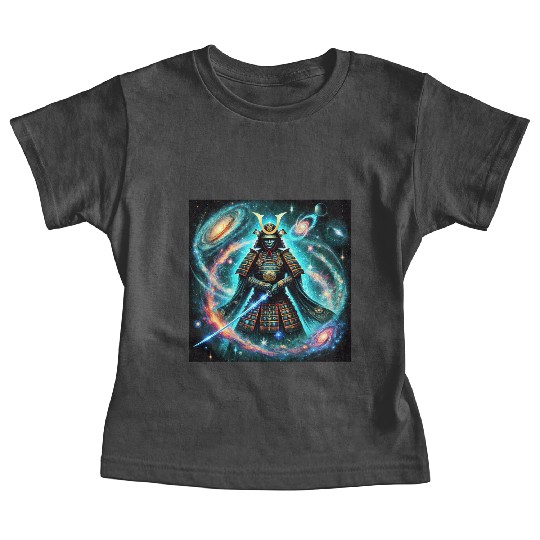 Celestial Samurai Warrior Galaxy Sword Art Baby Tees