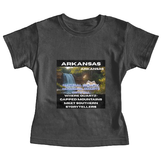 Arkansas Natural Art Baby Tees