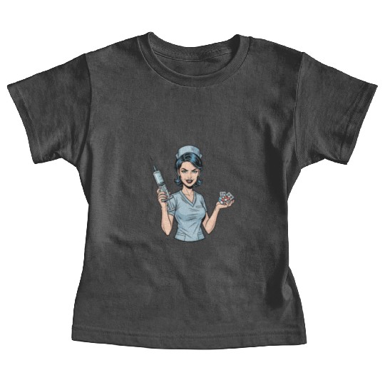 Sassy Nurse: Your Dose of Medical Humor! Baby Tees