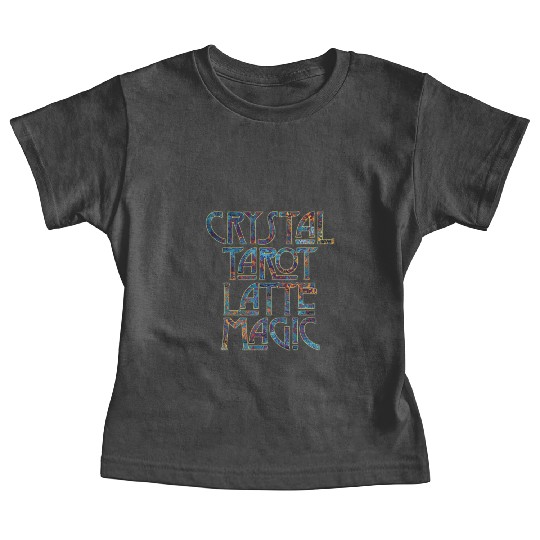 Crystal Tarot Latte Magic-Coffee Coven Collective Baby Tees