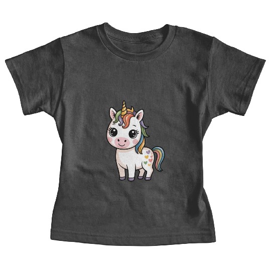 Believe in Magic – Cute Rainbow Unicorn Fantasy Baby Tees